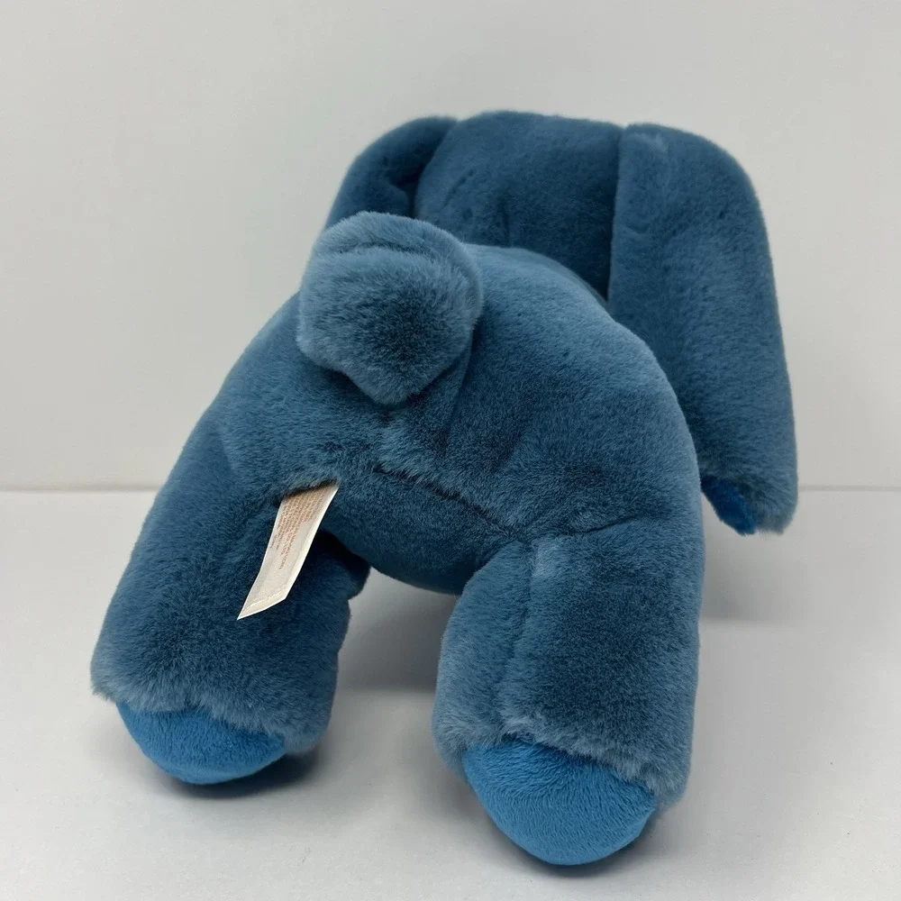 Blue Floppy Bunny Rabbit Plush Soft squishable Stuffed Animal Gift